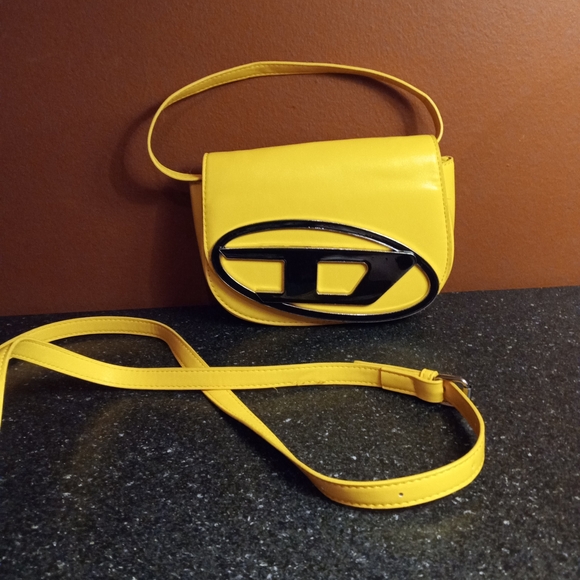 Diesel Handbags - Vintage Diesel Yellow Crossbody Bag